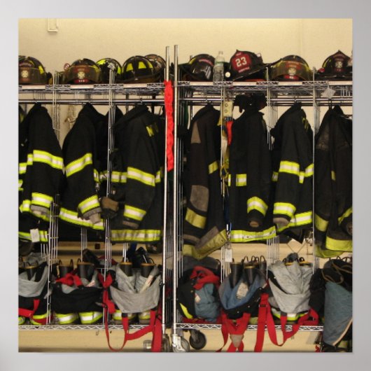 Canvas Print Bunker Gear (Voorkant)