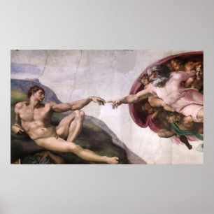 Canvas Print - Creatie van Adam