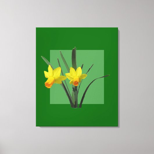 Canvas Print - Daffodils (Voorkant)