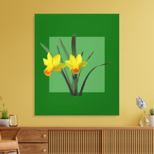 Canvas Print - Daffodils