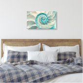 Canvas Print-Fibonacci-reeks in Natuur Zee Life (Insitu (Slaapkamer))