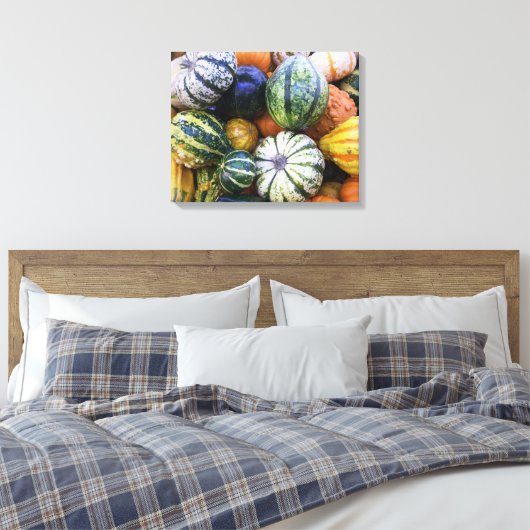 Canvas Print Gourds (Insitu (Slaapkamer))