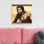 CANVAS PRINT Indiase Bollywood Film Schoonheid (Insitu (Woonkamer))
