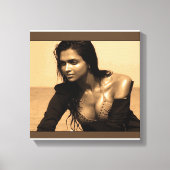 CANVAS PRINT Indiase Bollywood Film Schoonheid (Voorkant)