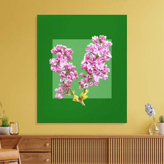 Canvas Print - Lilacs (Insitu (Woonkamer))