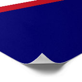Canvas Print met vlag van American Samoa, VS (Hoek)