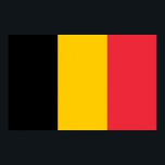 Canvas Print met vlag van België<br><div class="desc">Voeg een vleugje Belgian Pride toe aan uw huis of kantoor-inrichting met onze exclusieve canvasprint met de vlag van België! Deze canvasprint is gemaakt met nauwgezette aandacht voor detail en is meer dan alleen een decoratief stuk; het is een viering van het erfgoed en de culturele trots van België. Het...</div>