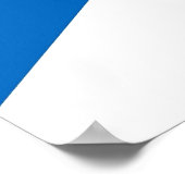 Canvas Print met vlag van Schotland (Hoek)