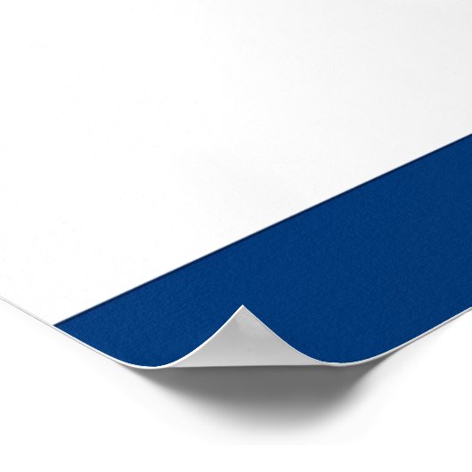 Canvas Print met vlag van West Virginia, VS (Hoek)