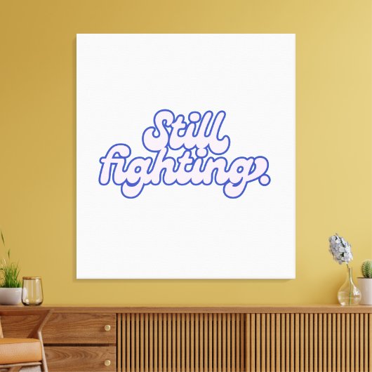 Canvas Print – Minimalist Inspirational Wall Art (Insitu (Woonkamer))