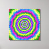 Canvas Print Neon Explosion (Voorkant)