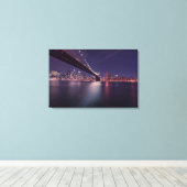 Canvas Print - New York Brooklyn Bridge (Insitu (Houten vloer))
