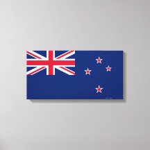 Canvas Print Nieuw-Zeelandse vlag (NZ)