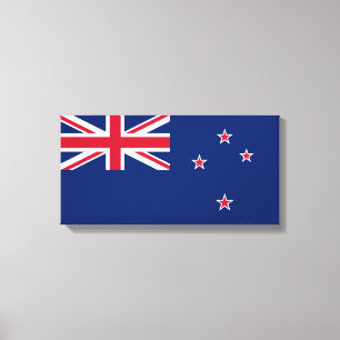 Canvas Print Nieuw-Zeelandse vlag (NZ)