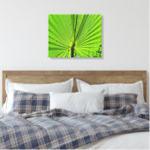 Canvas Print - Palm Frond (Insitu (Slaapkamer))