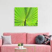 Canvas Print - Palm Frond (Insitu (Woonkamer))