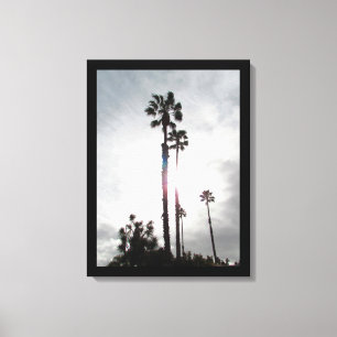 Canvas Print - Palm Tree Silhouette