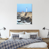 Canvas Print - Point Arena Lighthouse (Insitu (Slaapkamer))