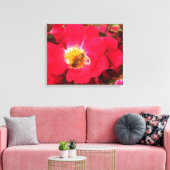Canvas Print - Pollen verzamelen (Insitu (Woonkamer))