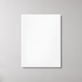 Canvas Print Portret uploadt uw ontwerp (Voorkant)