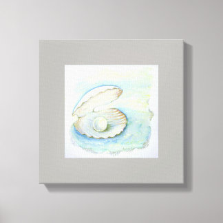 canvas print "Seashell Pearl"