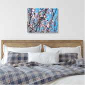 Canvas Print - Springtime Sparrow (Insitu (Slaapkamer))