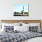 Canvas Print - Suisun Harbor Lighthouse (hrz) (Insitu (Slaapkamer))
