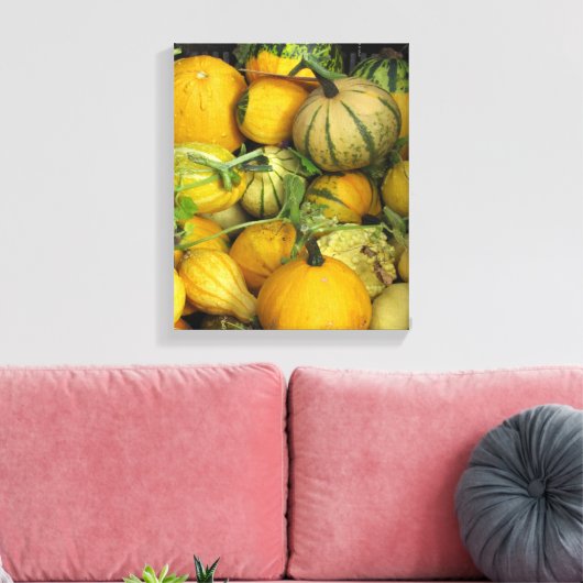 Canvas Print - Summer squash 1 (Insitu (Woonkamer))