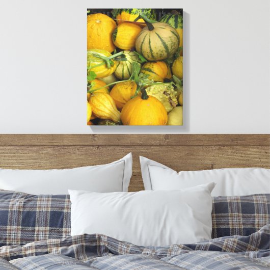 Canvas Print - Summer squash 1 (Insitu (Slaapkamer))