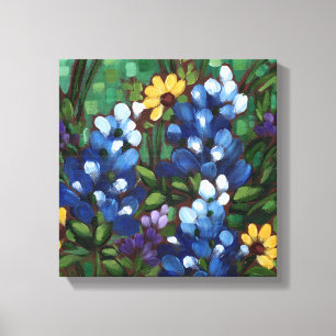 Canvas Print "Texas Wildflower - Bluebonnets"
