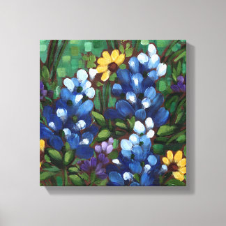 Canvas Print "Texas Wildflower - Bluebonnets"