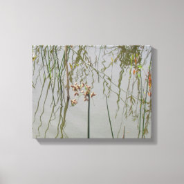 Canvas Print - waterreflecties