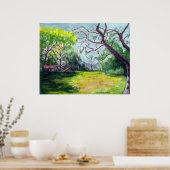CANVAS PRINT - WATERVERF VAN HARRIET DAVIDSOHN (Keuken)