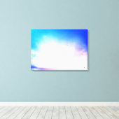 CANVAS REGENDRUPPELS AFDRUK (Insitu (Houten vloer))