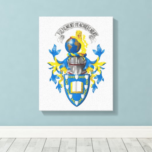 Canvas reportage (Insitu (Houten vloer))