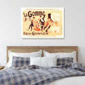 Canvas Reproductie  Frans poster Afdruk (Insitu (Slaapkamer))