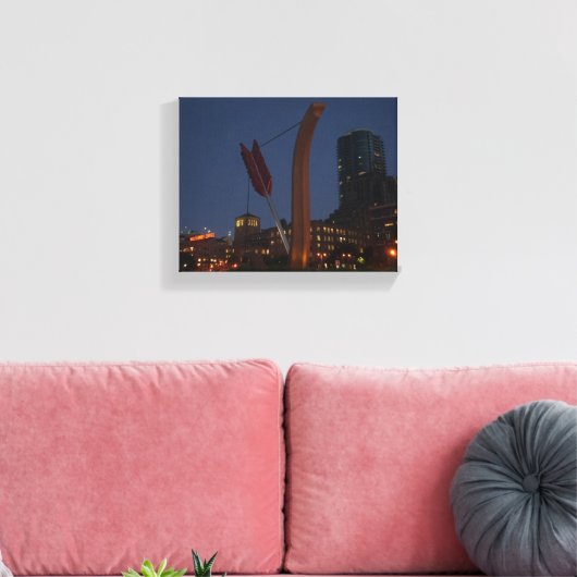 Canvas San Francisco Cupid's Span #3 (Insitu (Woonkamer))