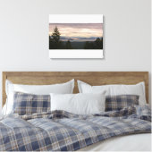Canvas: San Juan Islands Pano Canvas Afdruk (Insitu (Slaapkamer))