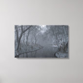 Canvas-schilderdruk op Shady Creek (Winter) Canvas Afdruk (Voorkant)
