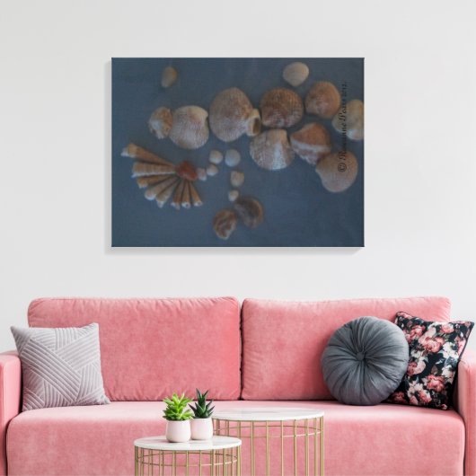 Canvas (SeaShell Lady) RFPMDesignes ©️ 2012 Afdruk (Insitu (Woonkamer))