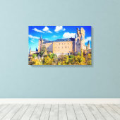 Canvas Segovia kasteel (Insitu (Houten vloer))