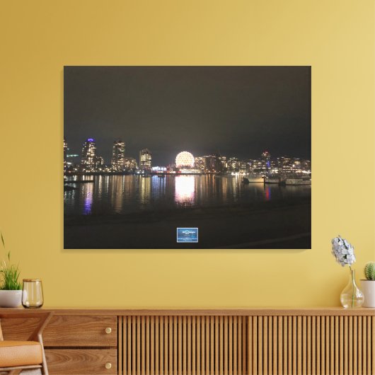 Canvas - (Skyline Inner City) RFPMDesigns ©️2024 (Insitu (Woonkamer))