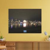 Canvas - (Skyline Inner City) RFPMDesigns ©️2024 Afdruk (Insitu (Woonkamer))