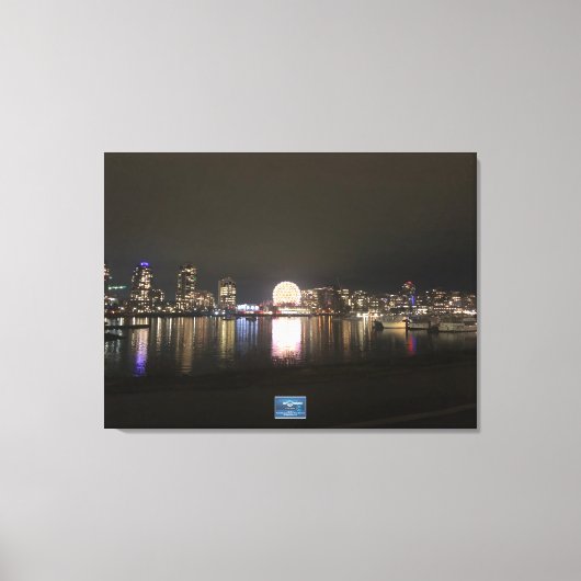 Canvas - (Skyline Inner City) RFPMDesigns ©️2024 Afdruk (Voorkant)