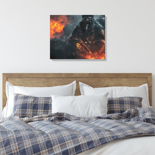 Canvas - Steampunk Kunst Afdruk (Insitu (Slaapkamer))
