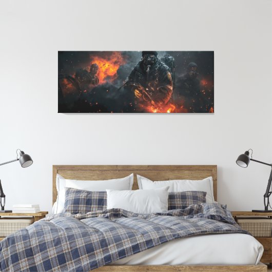 Canvas - Steampunk Kunst Afdruk (Insitu (Slaapkamer))