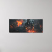 Canvas - Steampunk Kunst Afdruk (Voorkant)
