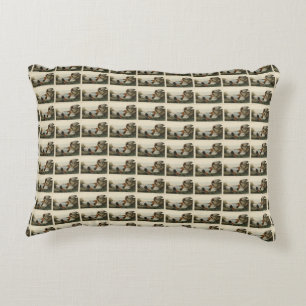 Canvas steunde Duck van Audubon's Birds of America Accent Kussen