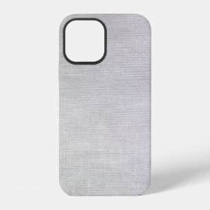 Canvas stof textuur materiaal iPhone 12 hoesje