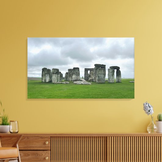 CANVAS | Stonehenge 35" x 20" (Insitu (Woonkamer))